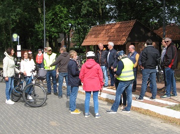 Radtour Lohe: Start am Dorfplatz